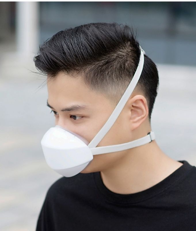 Mute Fan Dustproof H13 Wearable Air Purifier Electric Mask